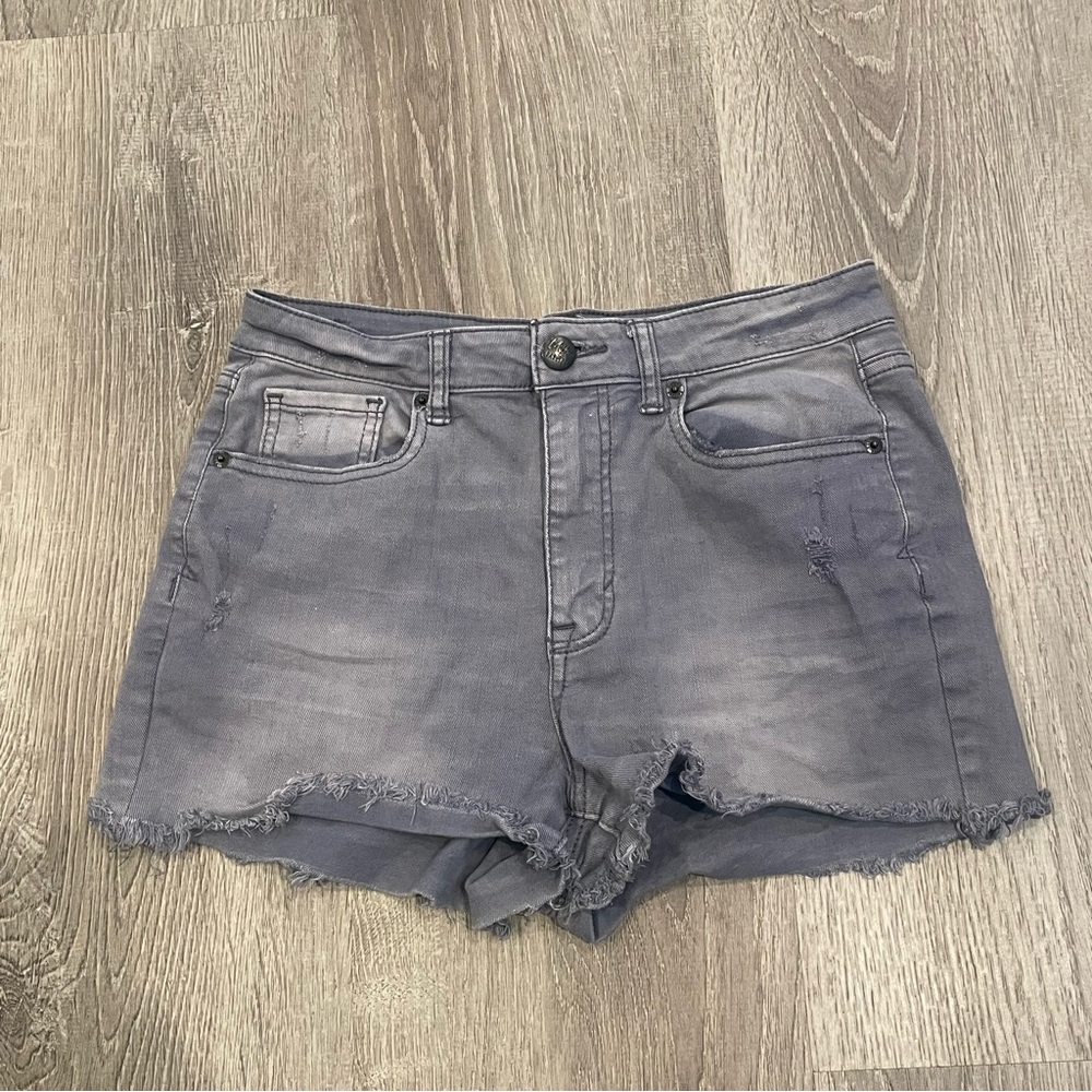Tokyo Darling Super High Waisted Shorty Denim Shorts Size 6